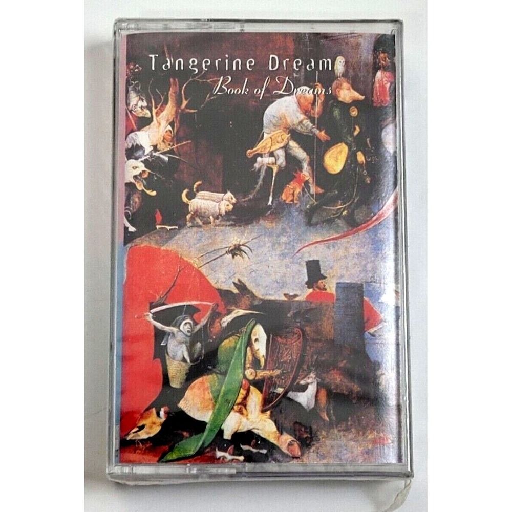 TANGERINE DREAM - BOOK OF DREAMS (1995) - ROCK CASSETTE‎ - SEALED!  OOP!